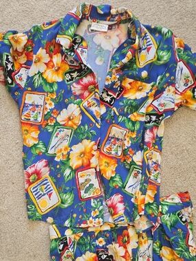 Vintage Susan Bristol Shorts Set, Size 6